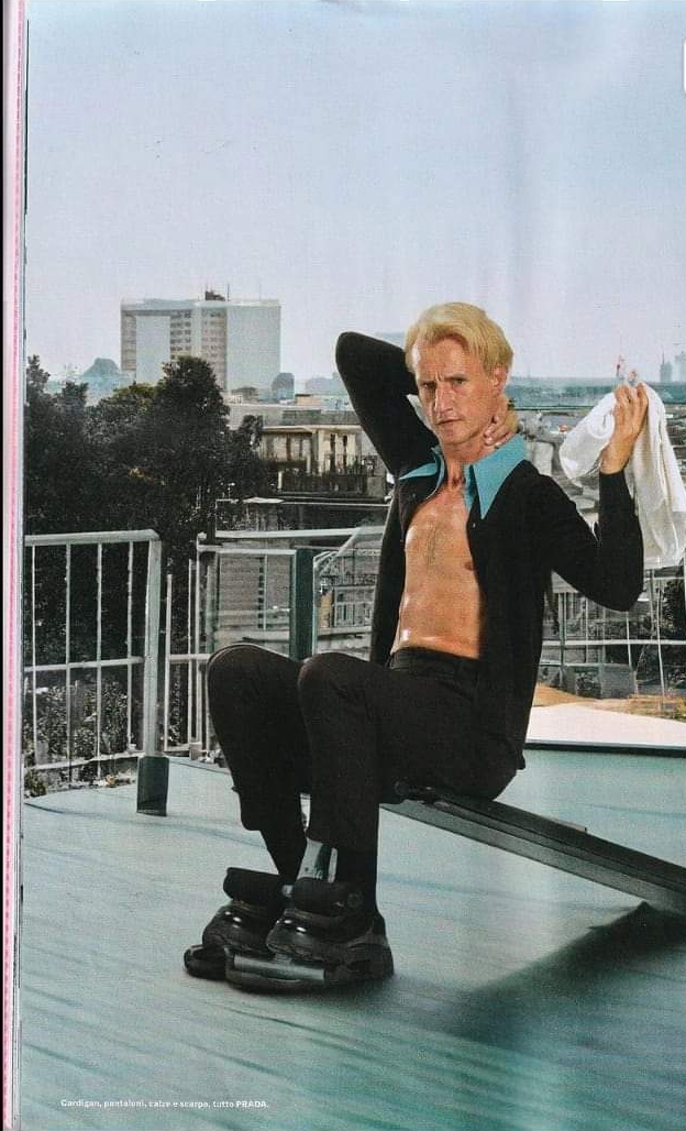 Modelo en revista - Esquire Italia - Número 28.