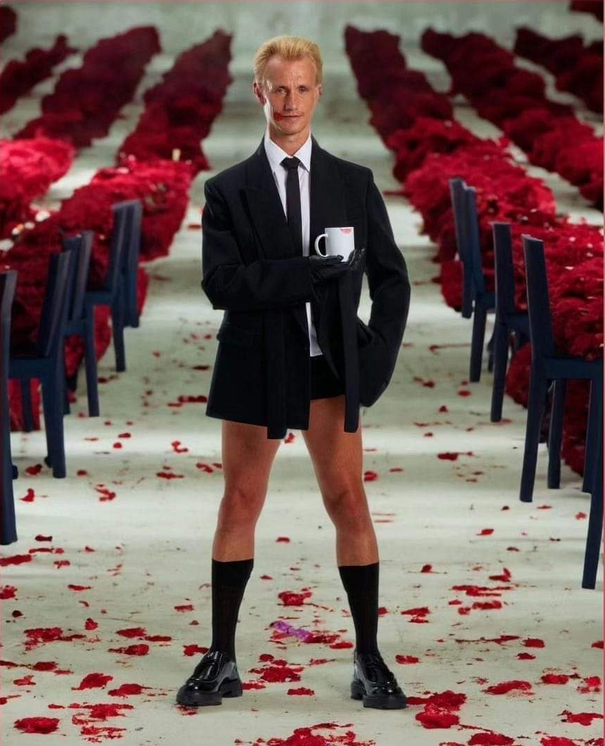 Modelo en revista - Esquire Italia - Número 28.