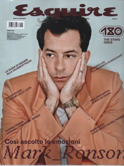 Revista - Esquire Italia - Número 28. Donde estoy como modelo.